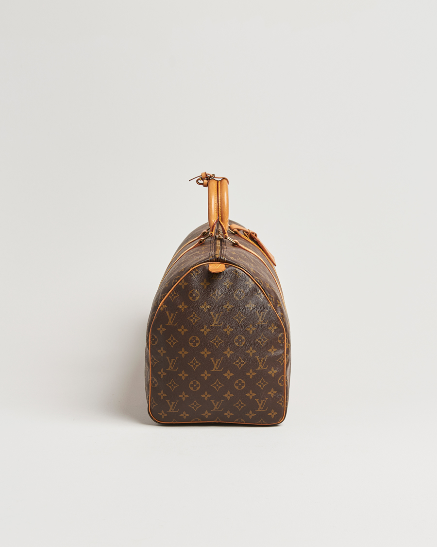Herren | Louis Vuitton Pre-Owned Keepall 55 Bag Monogram | Louis Vuitton Pre-Owned | Keepall 55 Bag Monogram