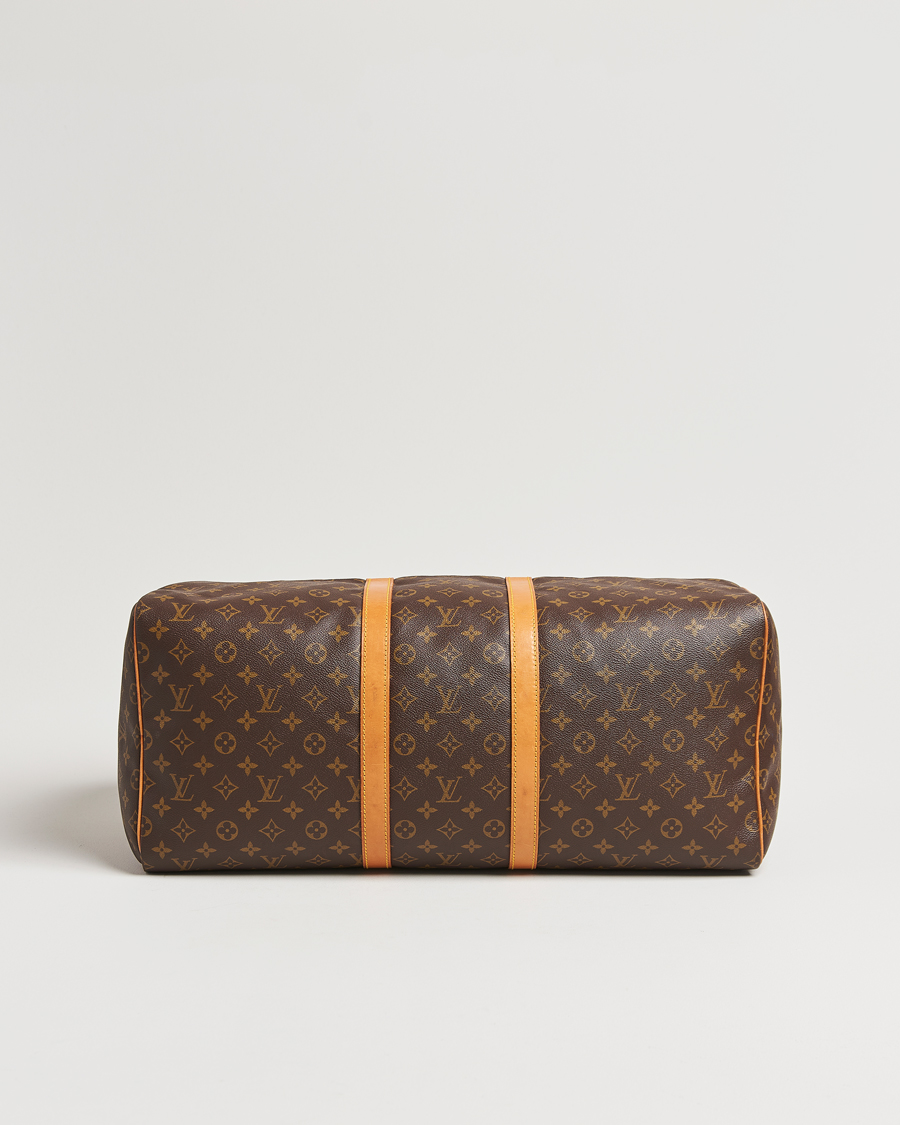 Herren | Louis Vuitton Pre-Owned Keepall 55 Bag Monogram | Louis Vuitton Pre-Owned | Keepall 55 Bag Monogram