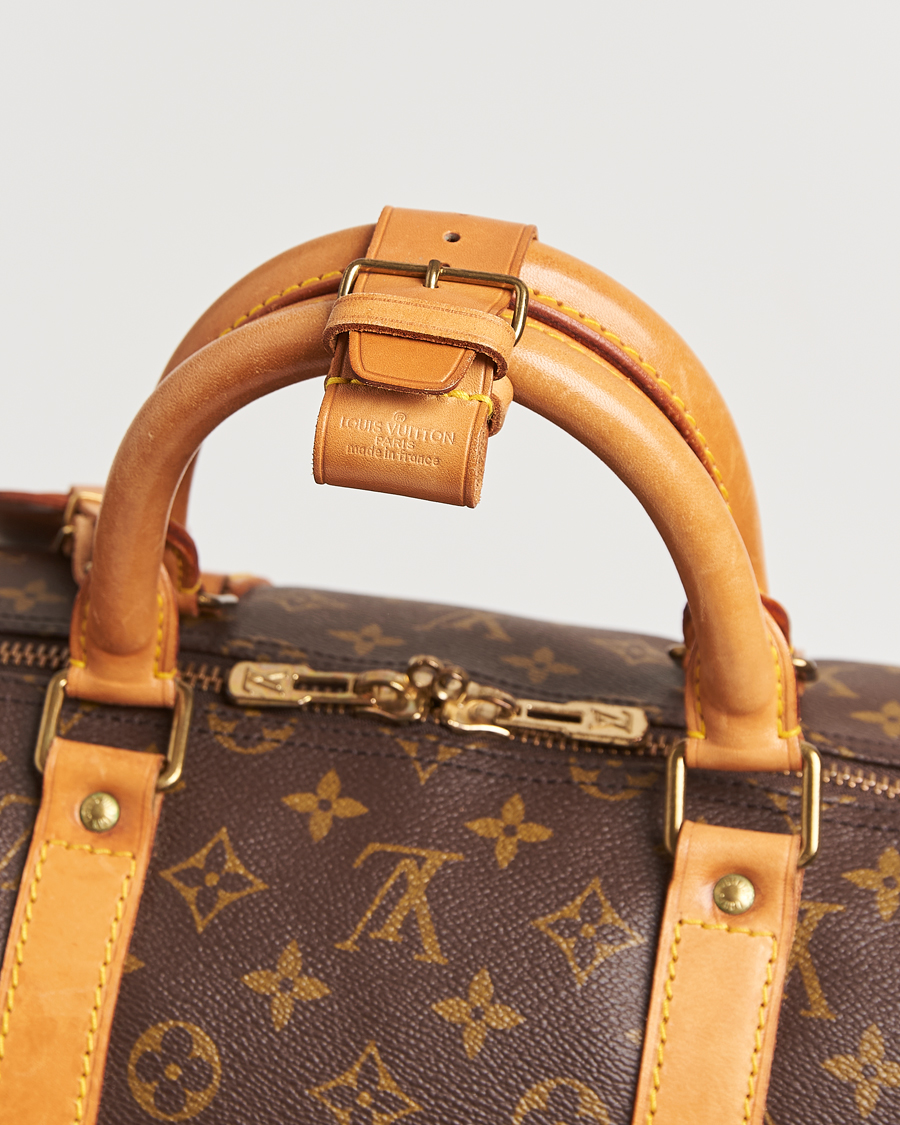 Herren | Louis Vuitton Pre-Owned Keepall 55 Bag Monogram | Louis Vuitton Pre-Owned | Keepall 55 Bag Monogram
