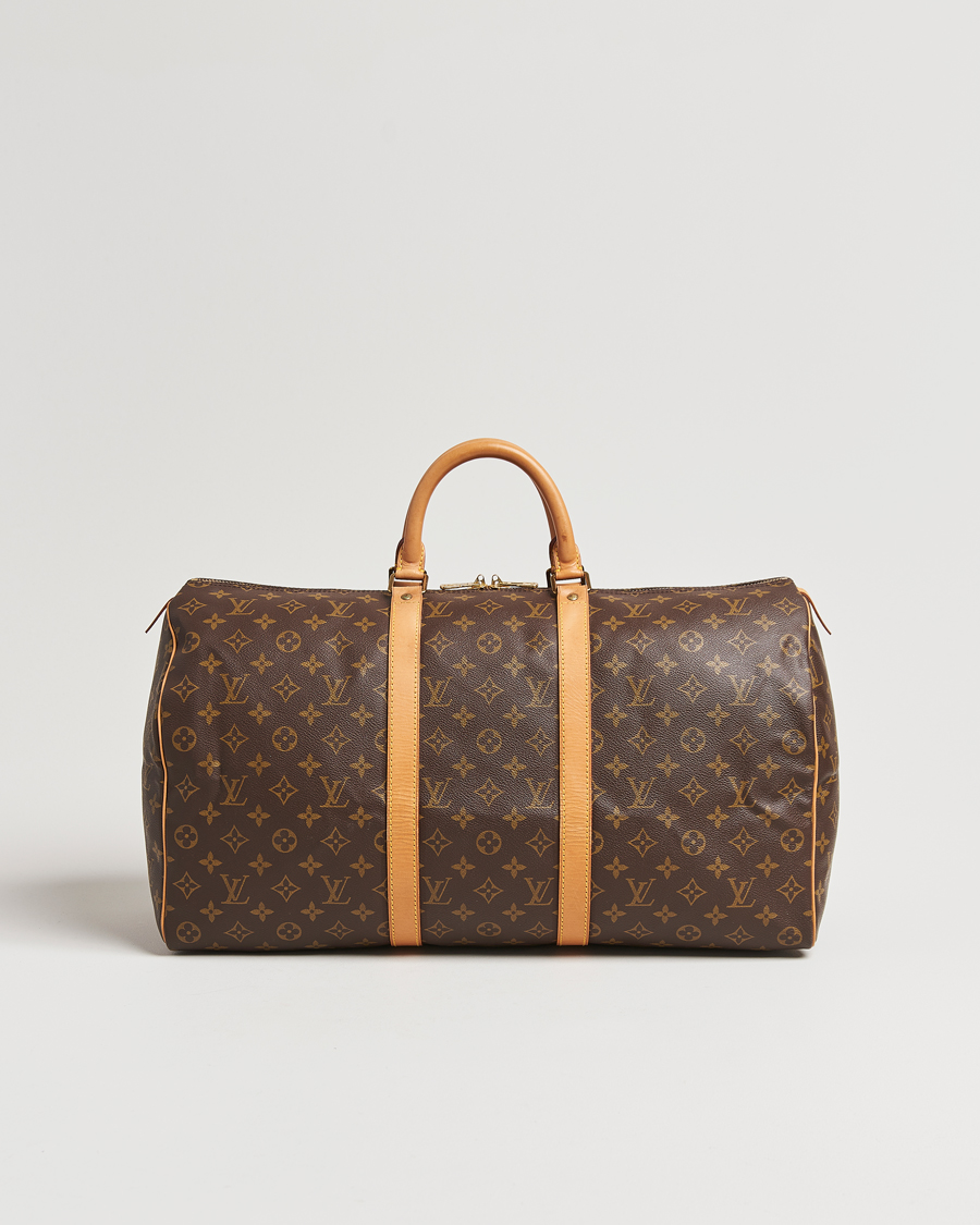 Herren | Louis Vuitton Pre-Owned Keepall 50 Bag Monogram | Louis Vuitton Pre-Owned | Keepall 50 Bag Monogram