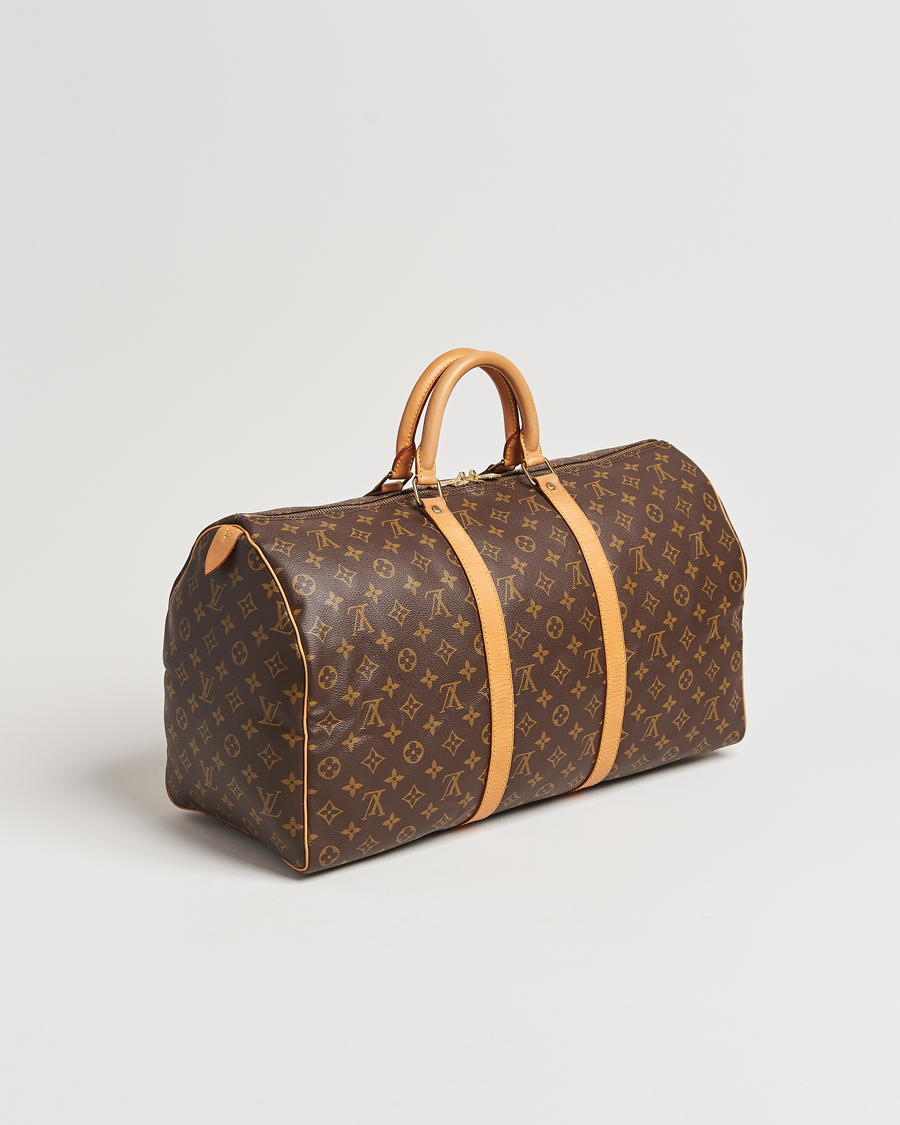 Herren | Louis Vuitton Pre-Owned Keepall 50 Bag Monogram | Louis Vuitton Pre-Owned | Keepall 50 Bag Monogram