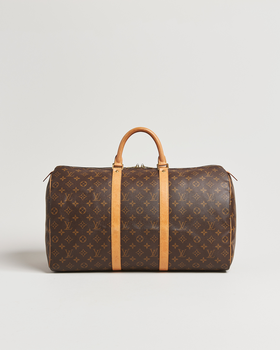 Herren | Louis Vuitton Pre-Owned Keepall 50 Bag Monogram | Louis Vuitton Pre-Owned | Keepall 50 Bag Monogram