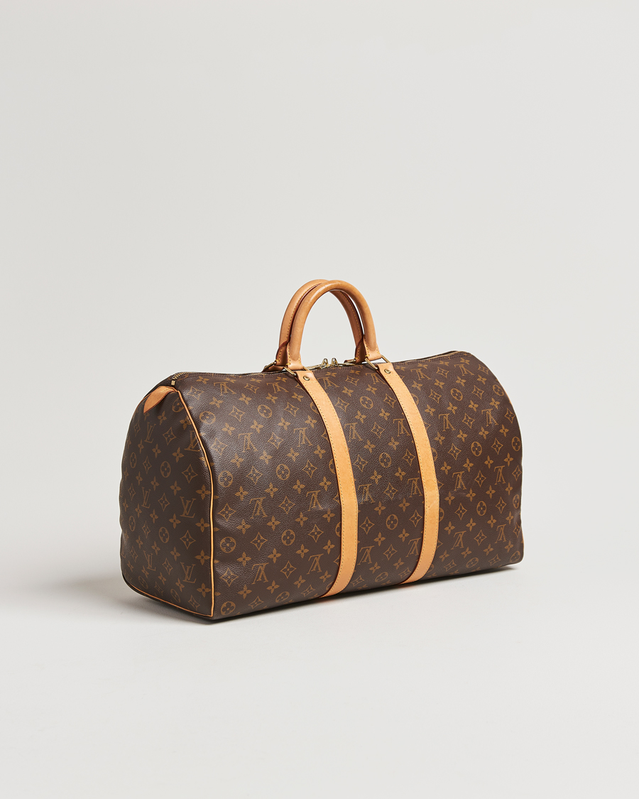 Herren | Louis Vuitton Pre-Owned Keepall 50 Bag Monogram | Louis Vuitton Pre-Owned | Keepall 50 Bag Monogram