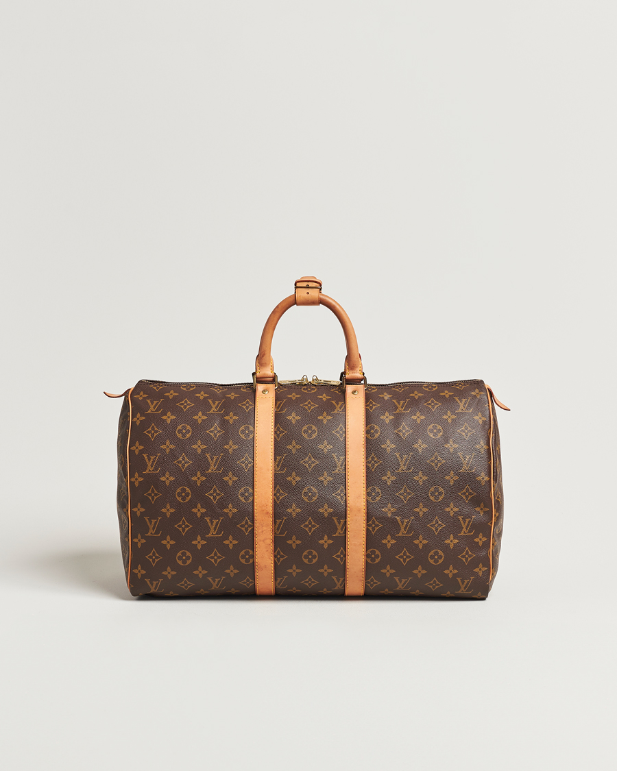 Herren | Louis Vuitton Pre-Owned Keepall 45 Bag Monogram | Louis Vuitton Pre-Owned | Keepall 45 Bag Monogram