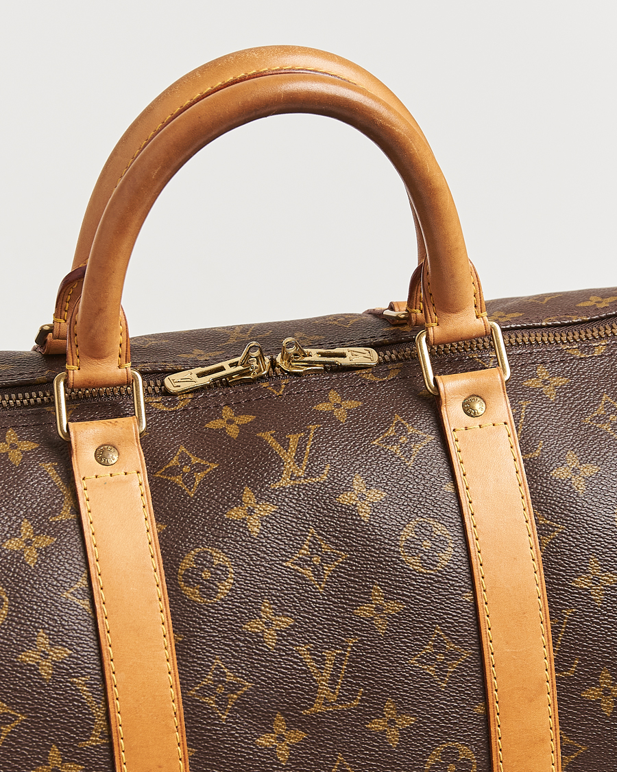 Herren | Louis Vuitton Pre-Owned Keepall 55 Bag Monogram | Louis Vuitton Pre-Owned | Keepall 55 Bag Monogram