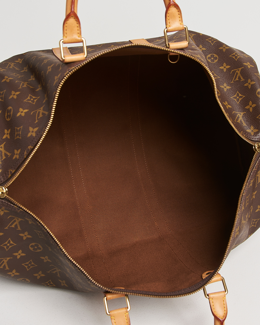 Herren | Louis Vuitton Pre-Owned Keepall 55 Bag Monogram | Louis Vuitton Pre-Owned | Keepall 55 Bag Monogram