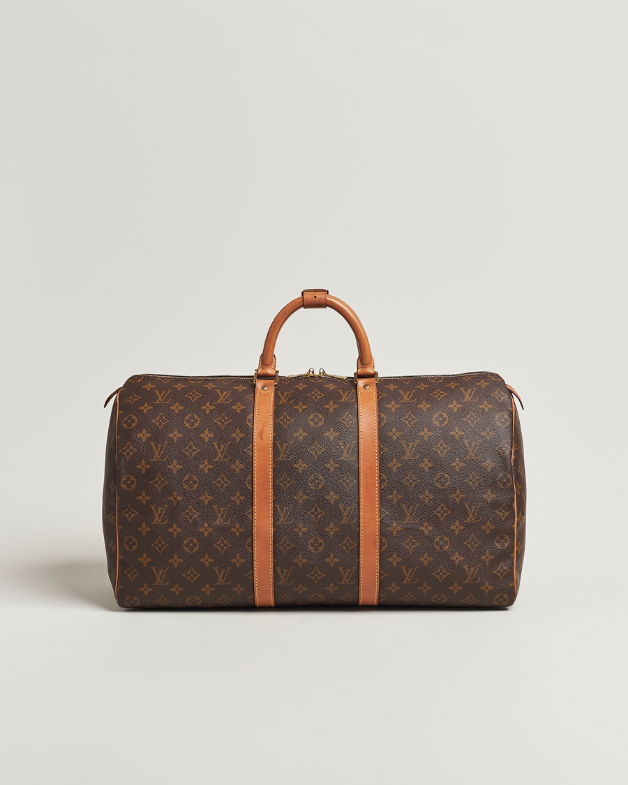 Herren | Louis Vuitton Pre-Owned Keepall 50 Bag Monogram | Louis Vuitton Pre-Owned | Keepall 50 Bag Monogram