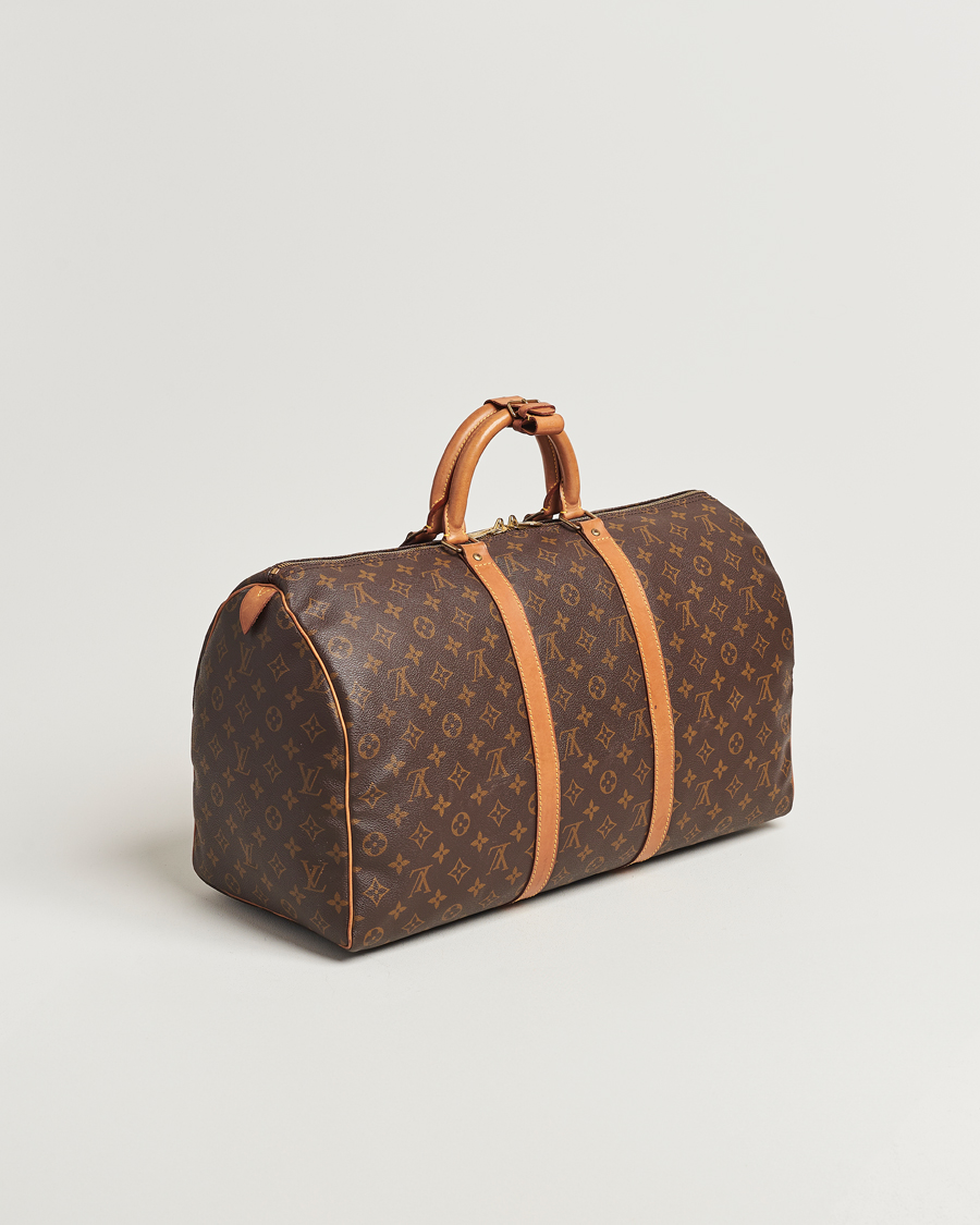 Herren | Louis Vuitton Pre-Owned Keepall 50 Bag Monogram | Louis Vuitton Pre-Owned | Keepall 50 Bag Monogram