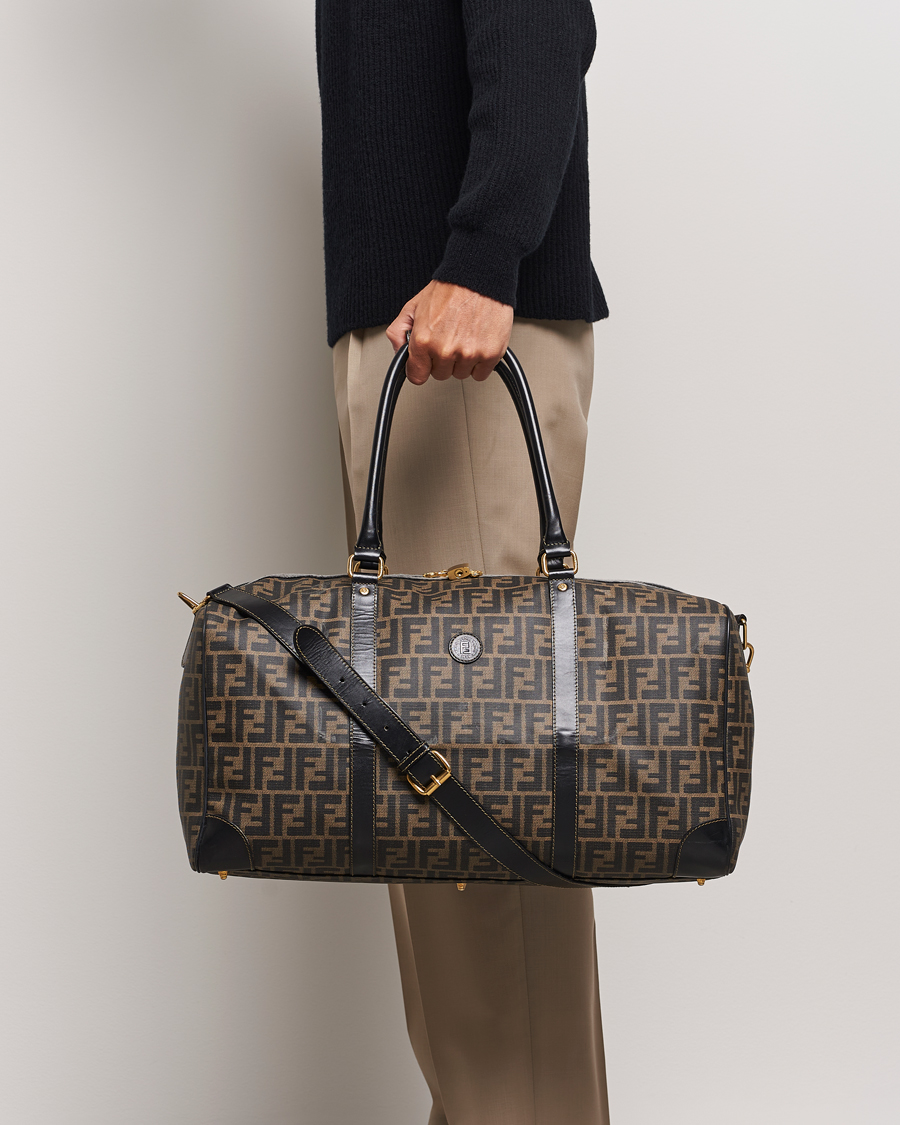 Herren | Fendi Pre-Owned Boston Duffle Bag Zucca Pattern | Fendi Pre-Owned | Boston Duffle Bag Zucca Pattern