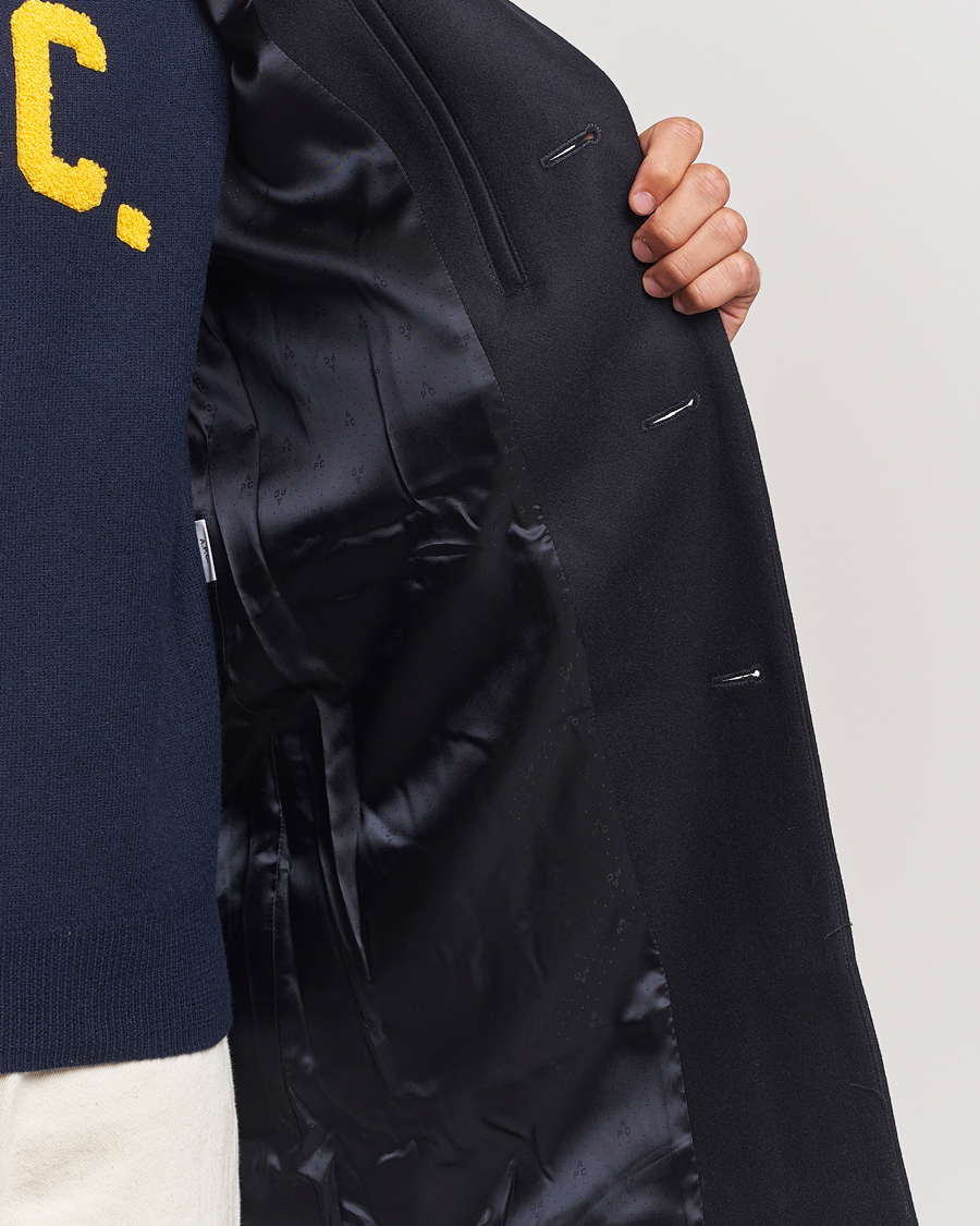 Herren | Jacken | A.P.C. | Visconti Wool/Cashmere Coat Dark Blue