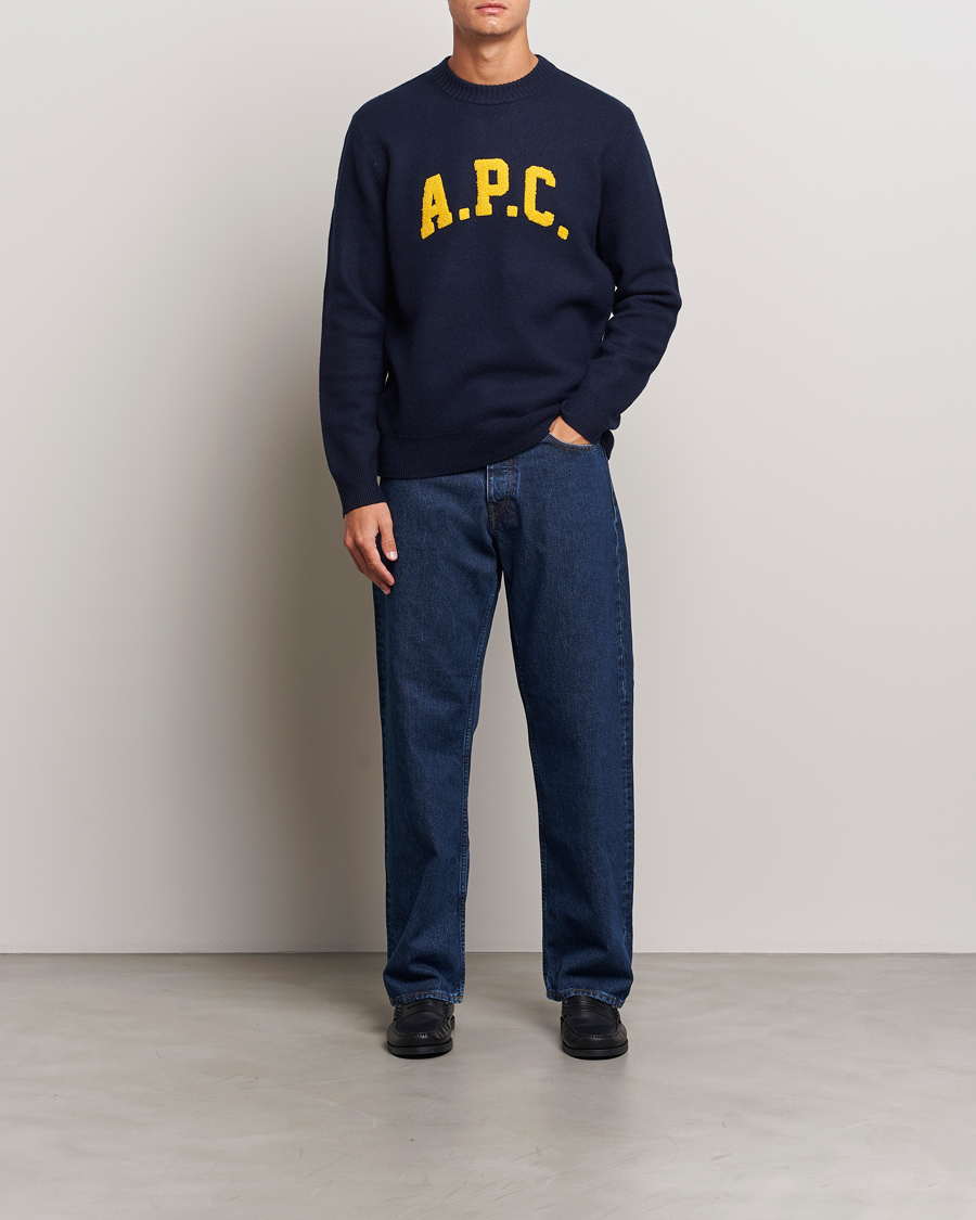 Herren | Pullover | A.P.C. | Joshua Wool Sweater Dark Navy