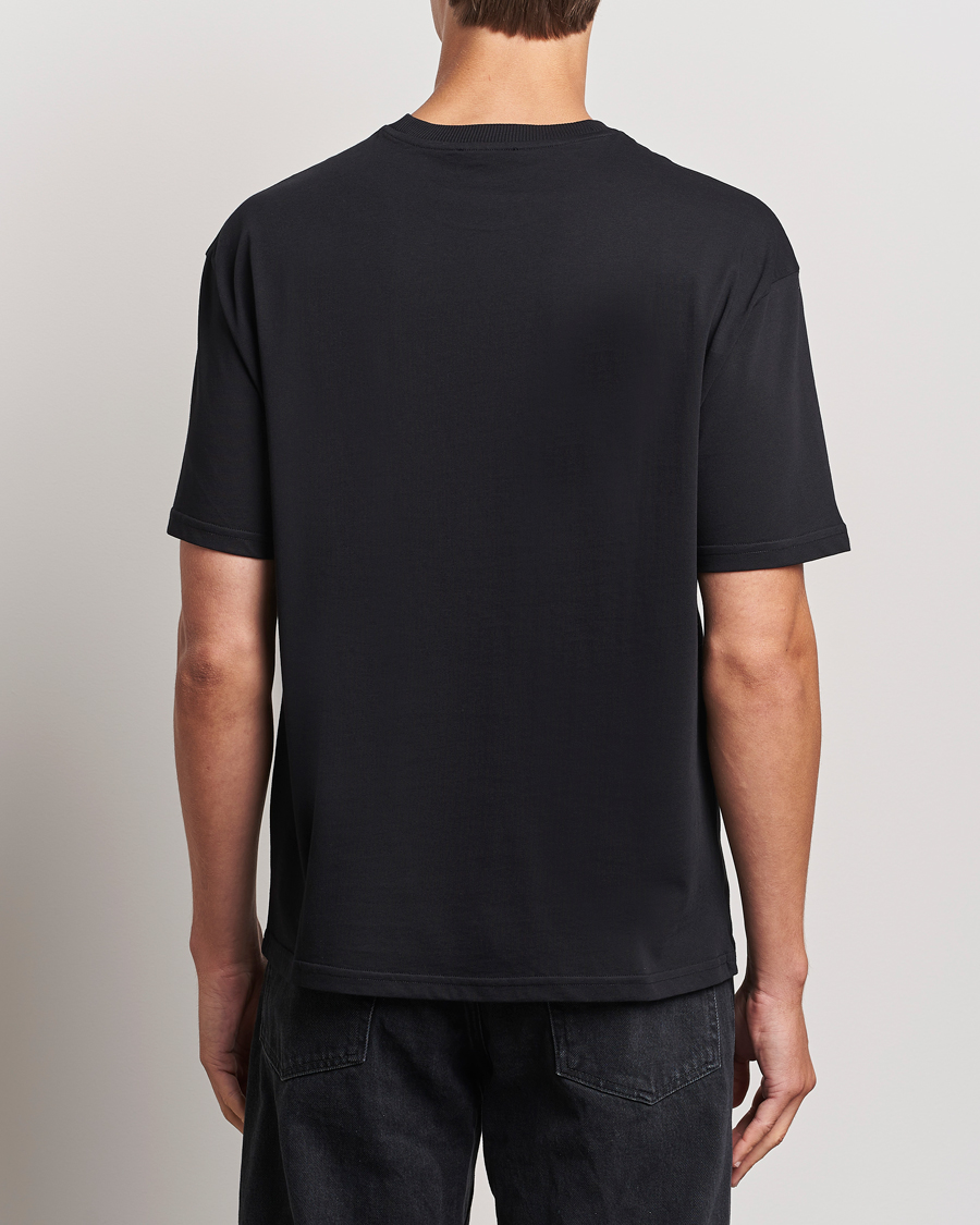 Herren | T-Shirts | A.P.C. | Boxy Micro Center Logo T-Shirt Black
