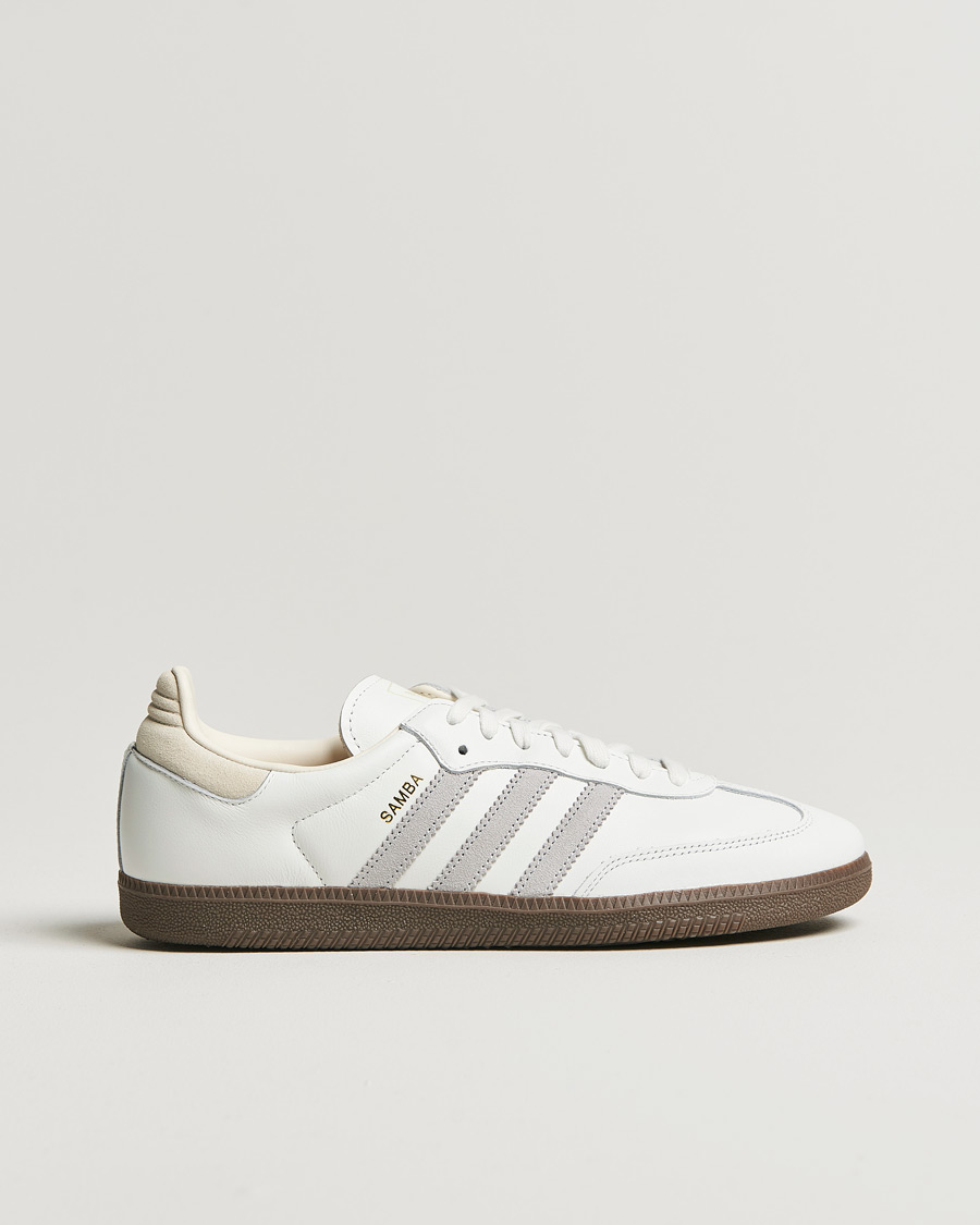 Herren | adidas Originals Samba Sneaker Off White/Grey | adidas Originals | Samba Sneaker Off White/Grey