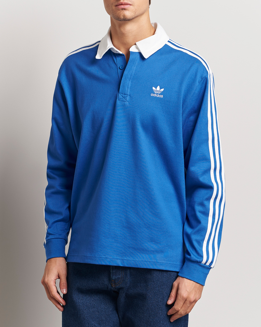 Herren | Pullover | adidas Originals | Rugby Polo Blue