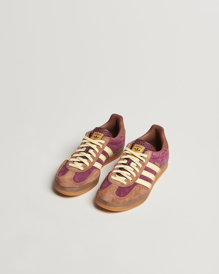 Herren | adidas Originals Gazelle Indoor Two Tone Sneaker Burgundy | adidas Originals | Gazelle Indoor Two Tone Sneaker Burgundy