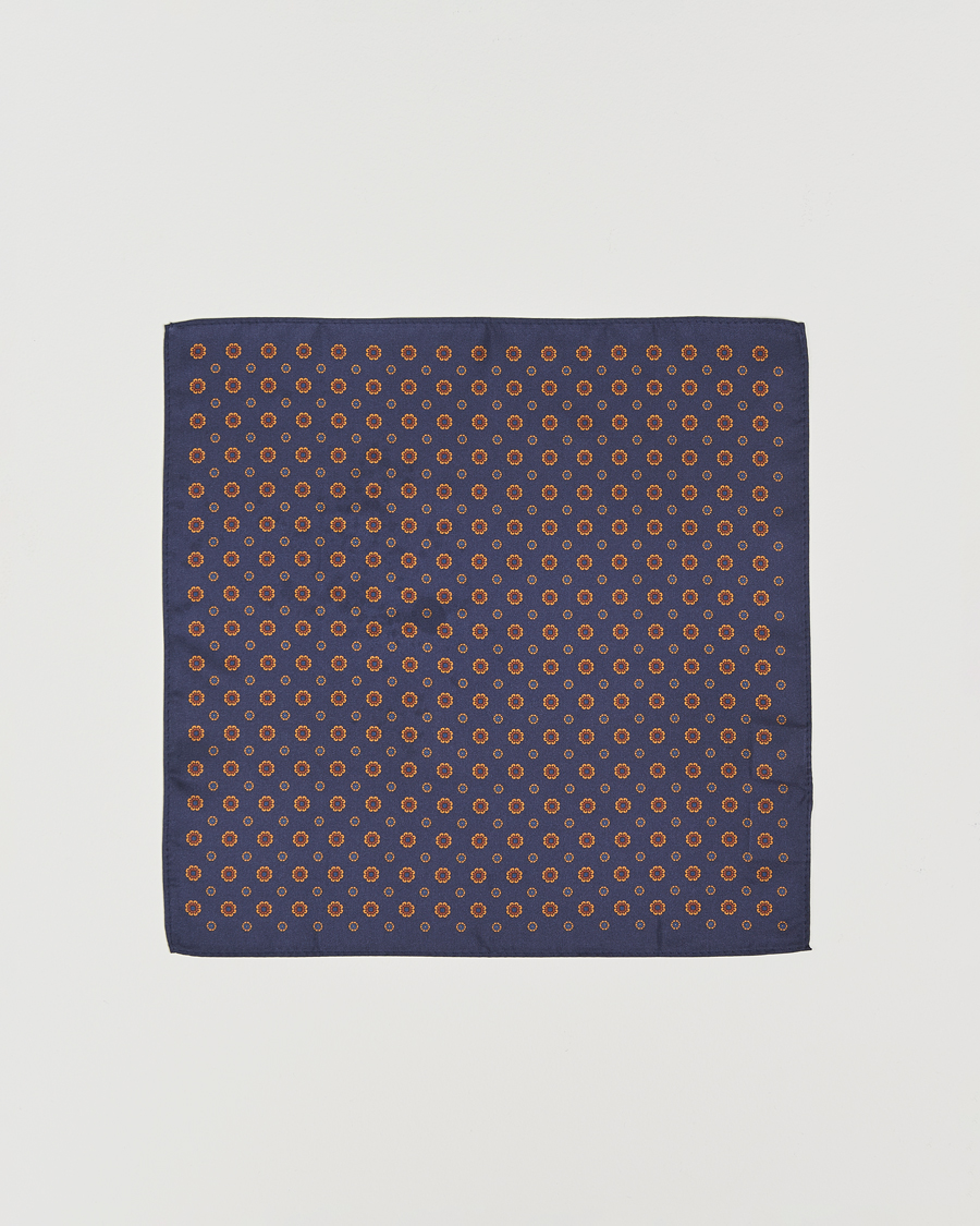 Herren | Amanda Christensen Box Set Silk 8 cm Tie And Pocket Square Navy | Amanda Christensen | Box Set Silk 8 cm Tie And Pocket Square Navy