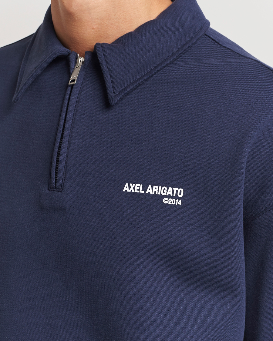 Herren | Pullover | Axel Arigato | Remi Half Zip Sweater Navy