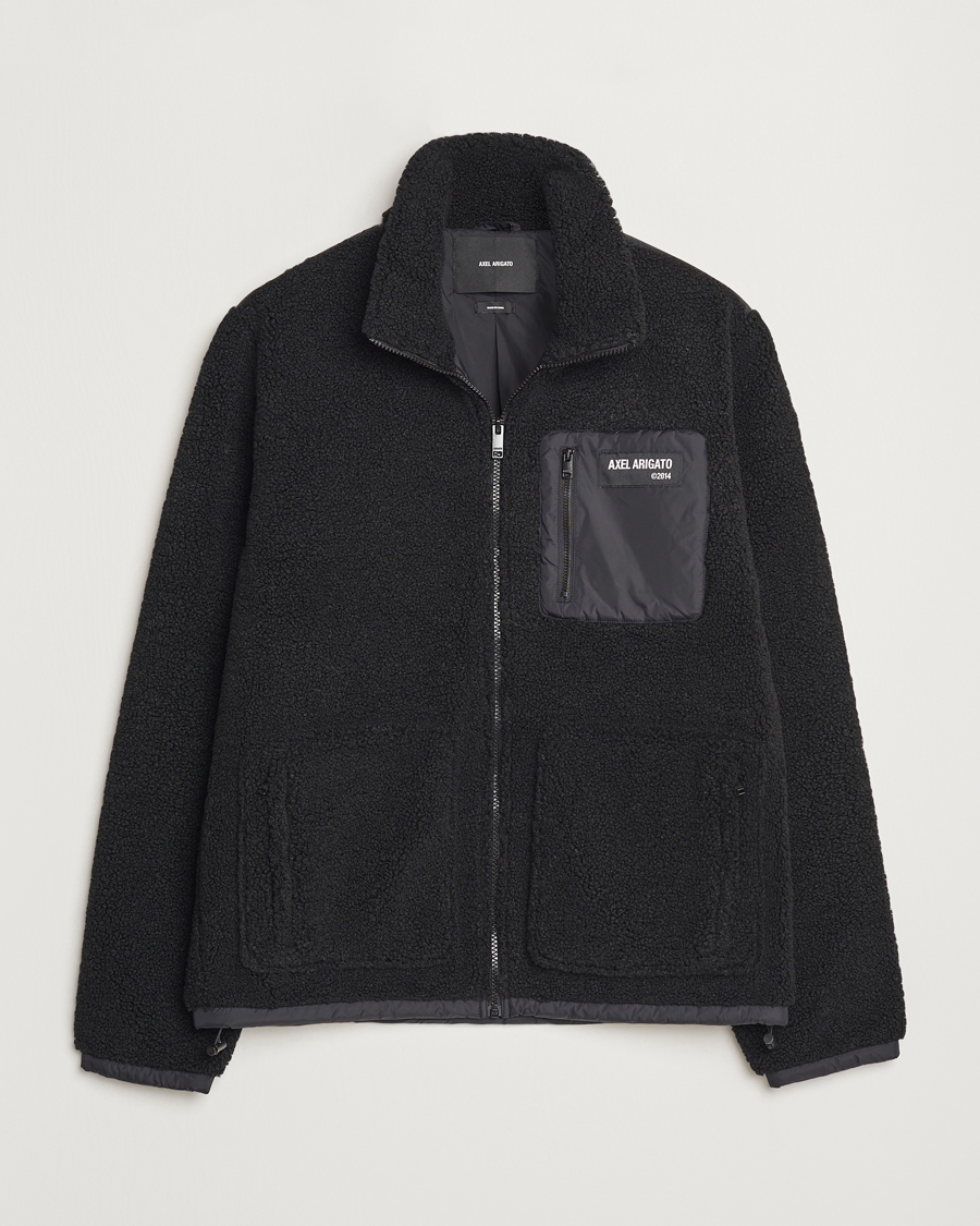 Herren | Pullover | Axel Arigato | Billie Fleece Jacket Black