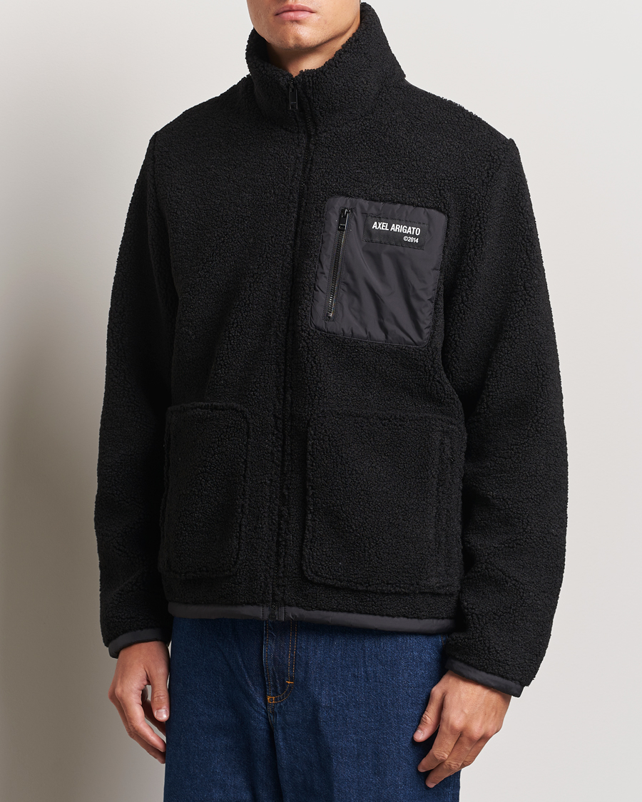 Herren | Pullover | Axel Arigato | Billie Fleece Jacket Black