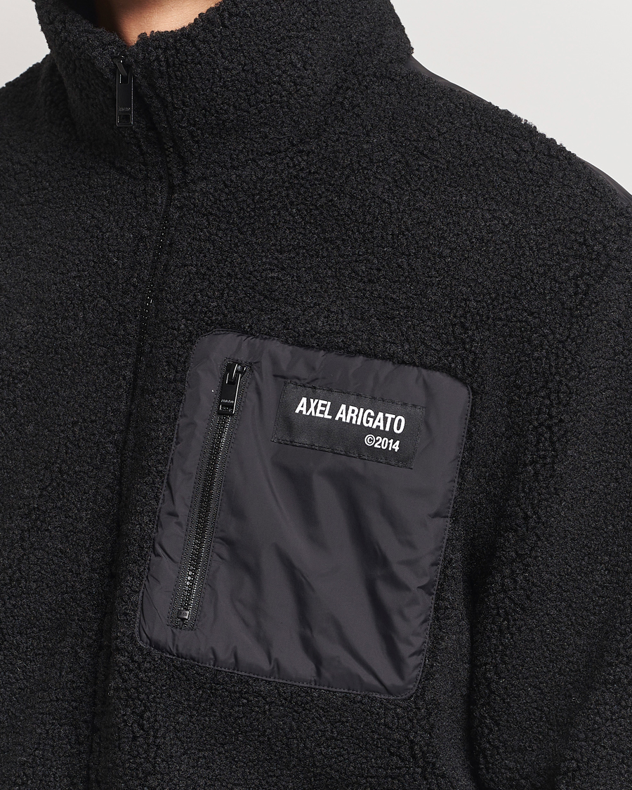 Herren | Pullover | Axel Arigato | Billie Fleece Jacket Black