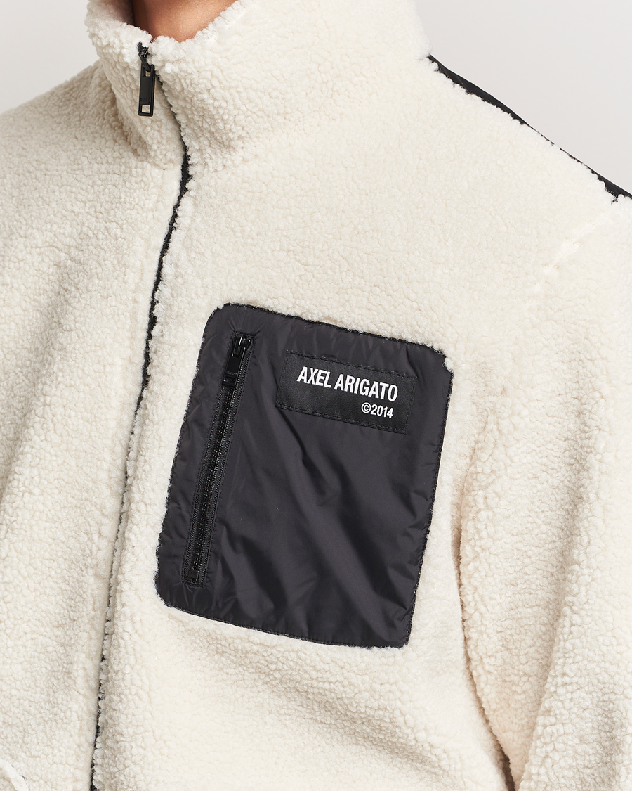 Herren | Pullover | Axel Arigato | Billie Fleece Jacket Ecru