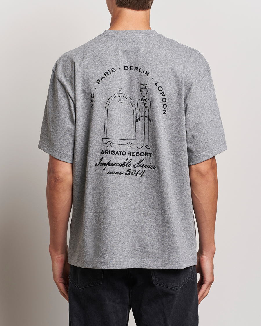 Herren | T-Shirts | Axel Arigato | Resort T-Shirt Grey Melange