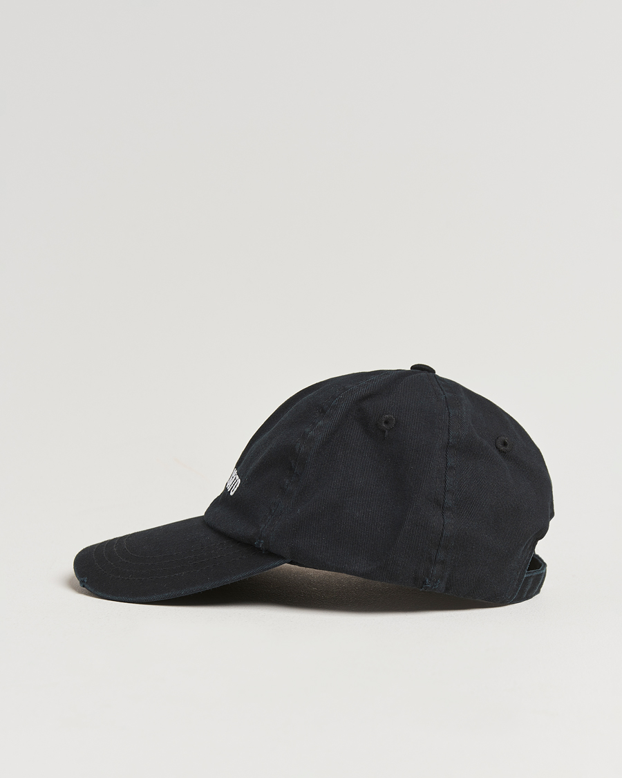 Herren | Axel Arigato AA Logo Cap Washed Black | Axel Arigato | AA Logo Cap Washed Black