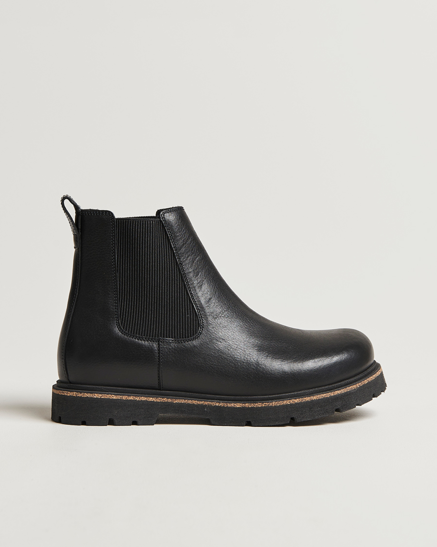 Herren | BIRKENSTOCK Highwood Chelsea Boot Black Leather | BIRKENSTOCK | Highwood Chelsea Boot Black Leather