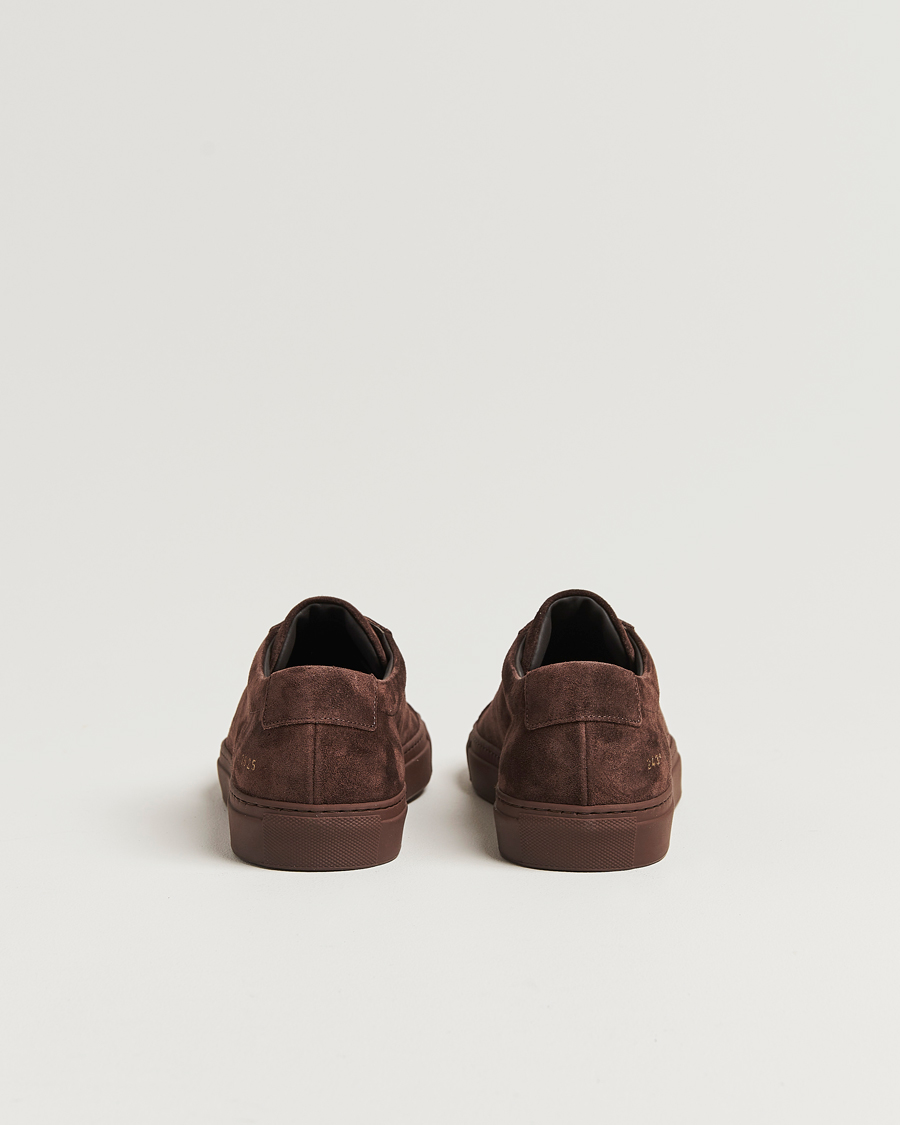 Herren | Common Projects Original Achilles Suede Sneaker Moka | Common Projects | Original Achilles Suede Sneaker Moka