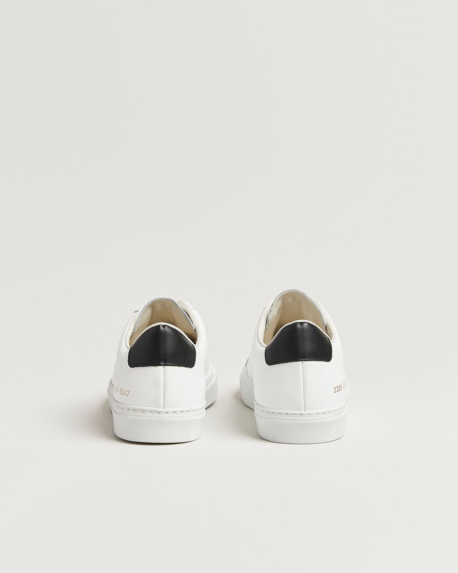 Herren | Common Projects Retro Classic Leather Sneaker White/Black | Common Projects | Retro Classic Leather Sneaker White/Black