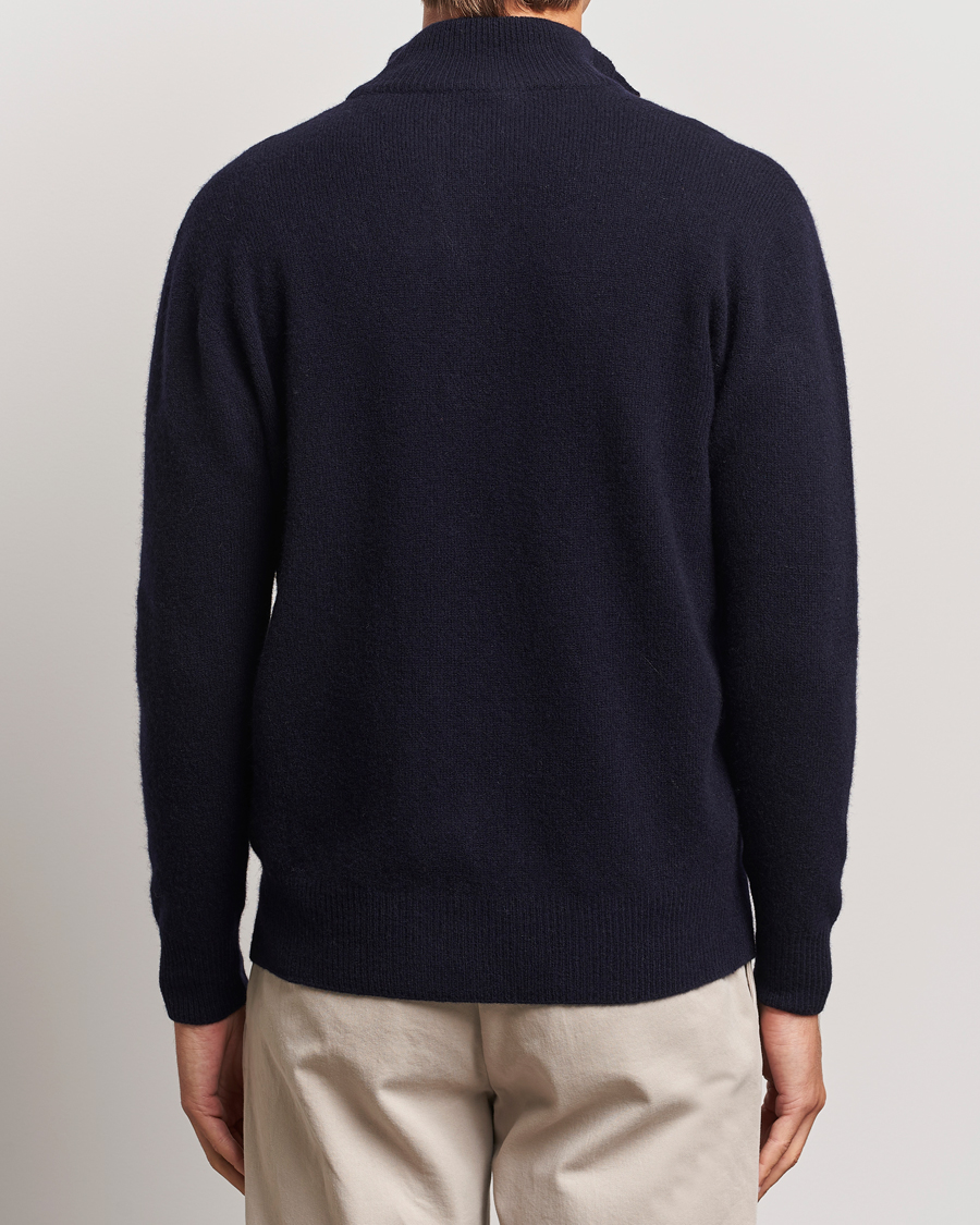 Herren | Pullover | Altea | Shetland Cardigan Navy