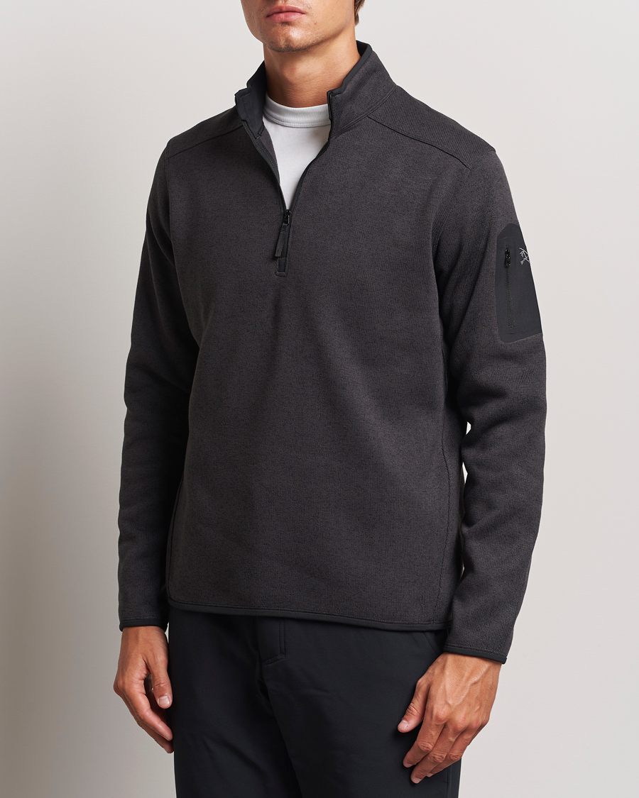 Herren | Pullover | Arc'teryx | Covert Half Zip Black Heather