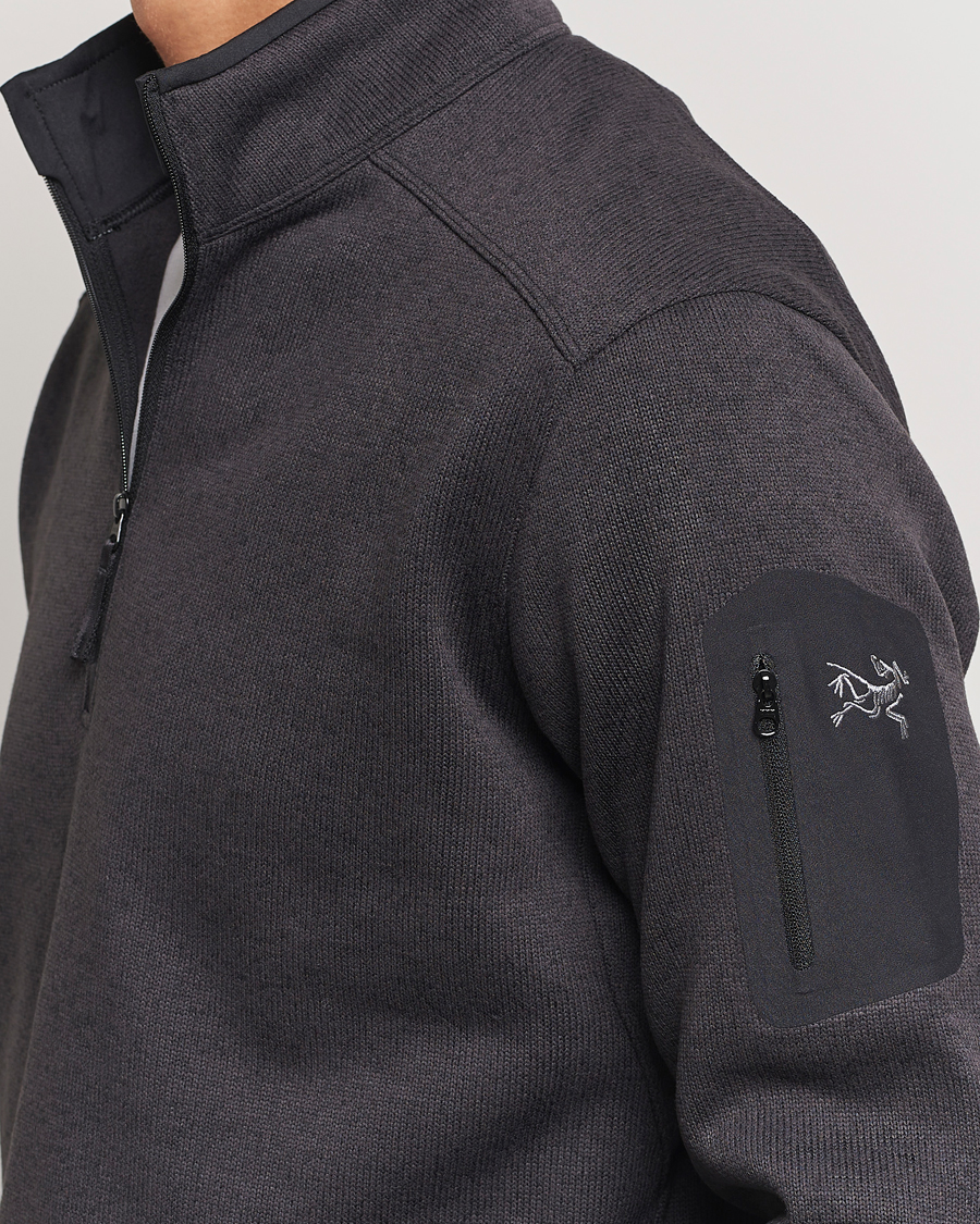 Herren | Pullover | Arc'teryx | Covert Half Zip Black Heather
