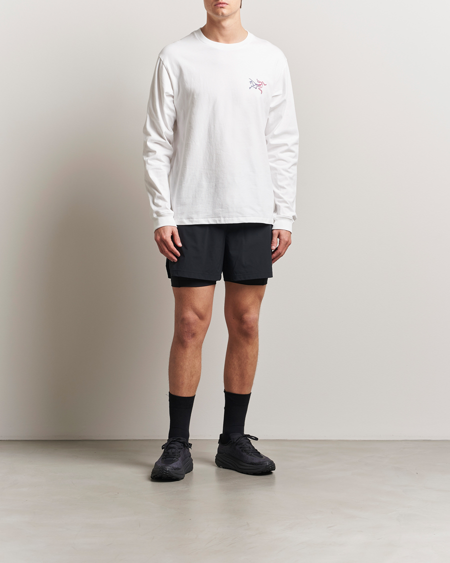 Herren | T-Shirts | Arc'teryx | Kragg Heavy Cotton Long Sleeve T-Shirt White