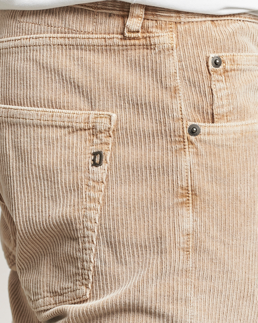 Herren | Hosen | Dondup | Icon Corduroy Trousers Light Beige