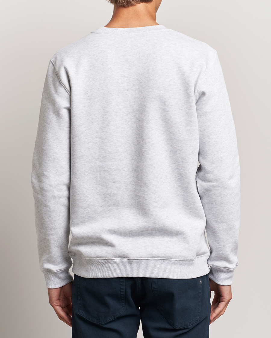 Herren | Pullover | Dondup | Logo Crew Neck Sweatshirt Grey Melange