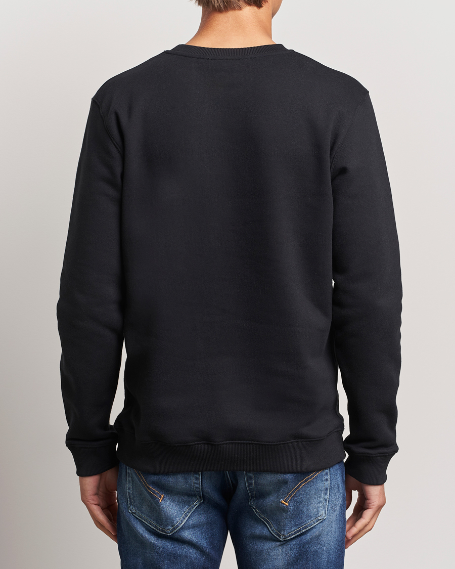 Herren | Pullover | Dondup | Logo Crew Neck Sweatshirt Black
