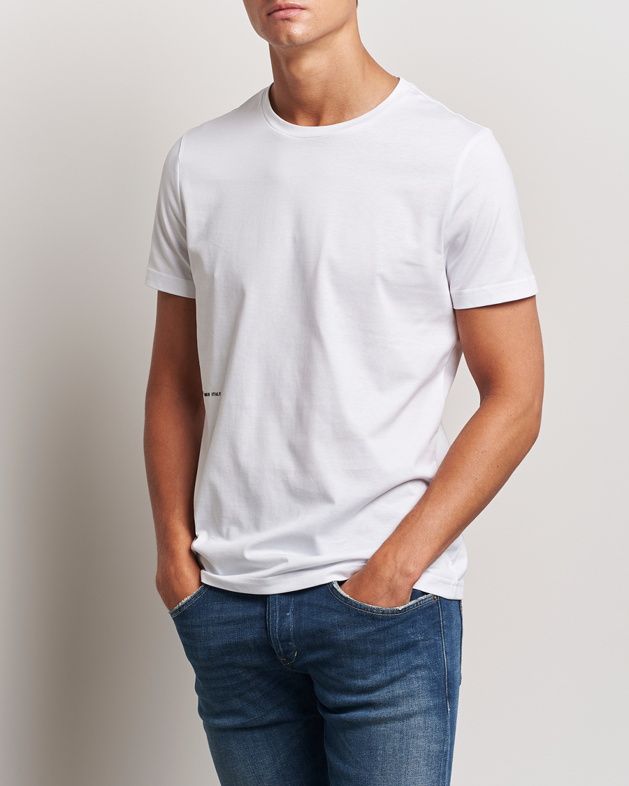 Herren | T-Shirts | Dondup | Logo Crew Neck T-Shirt White