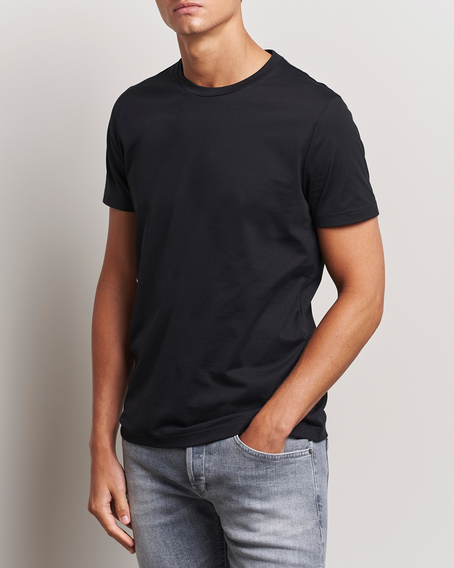 Herren | T-Shirts | Dondup | Logo Crew Neck T-Shirt Black