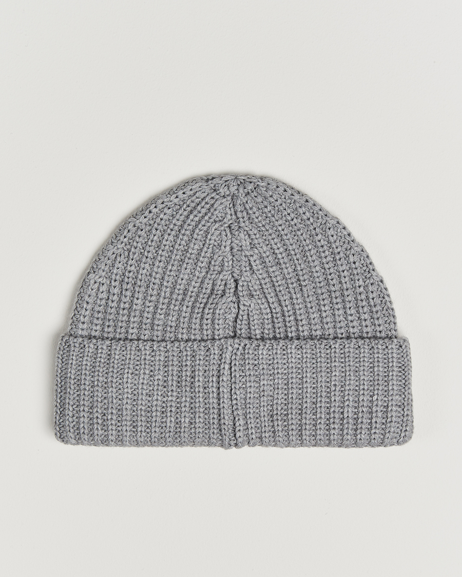 Herren | Dondup Ribbed Beanie Medium Grey | Dondup | Ribbed Beanie Medium Grey