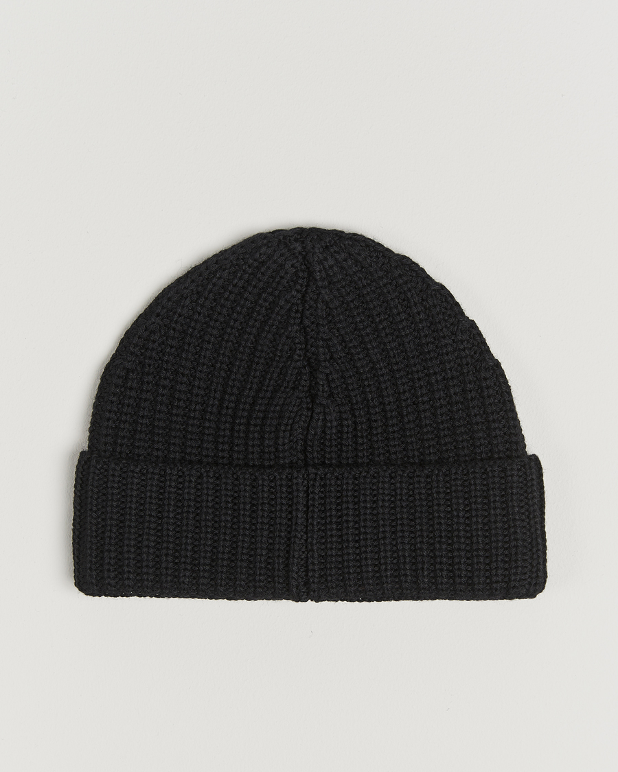 Herren | Dondup Ribbed Beanie Black | Dondup | Ribbed Beanie Black
