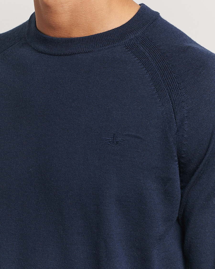 Herren | Pullover | Dockers | Washable Merino Crewneck Navy Blazer