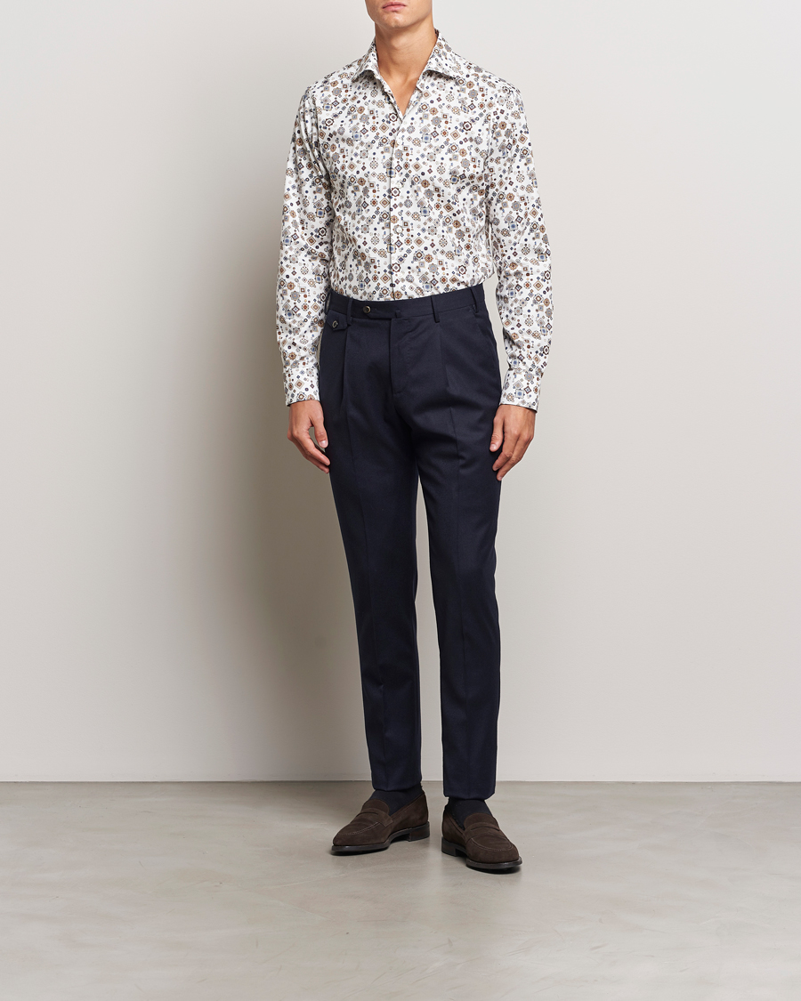 Herren | Hemden | Eton | Slim Fit Signature Twill Printed Shirt Multi