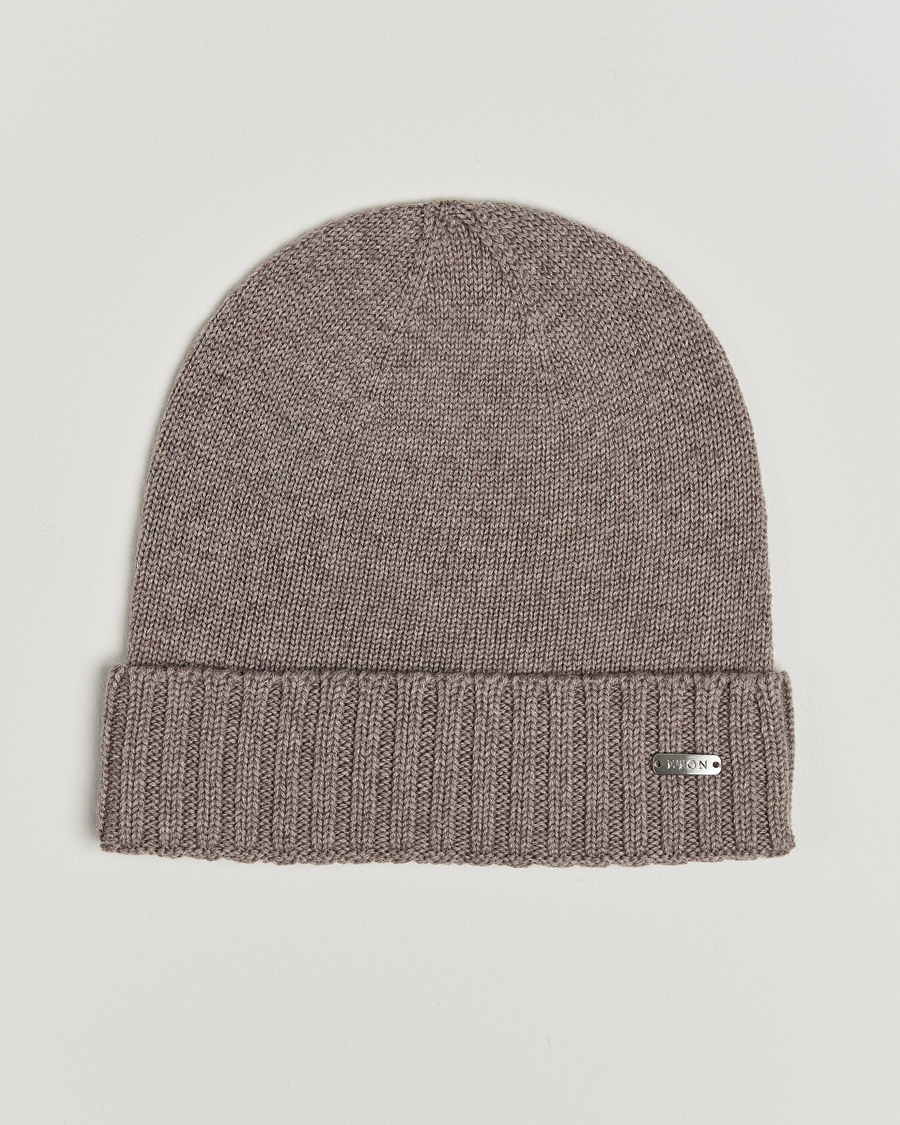 Herren | Eton Wool Beanie Beige | Eton | Wool Beanie Beige