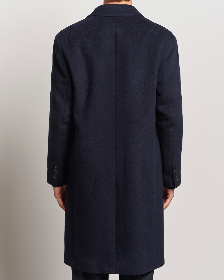 Herren | Jacken | Filippa K | Relaxed Wool Coat Navy