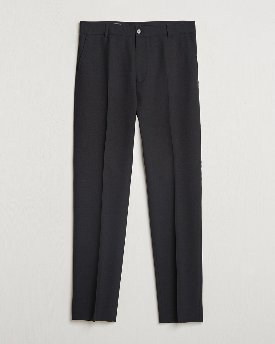 Herren | Hosen | Filippa K | Tapered Tailored Trousers Black