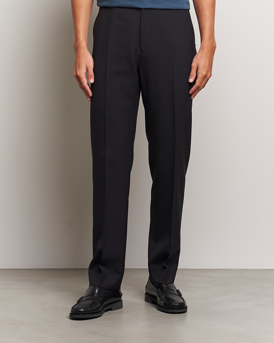 Herren | Hosen | Filippa K | Tapered Tailored Trousers Black