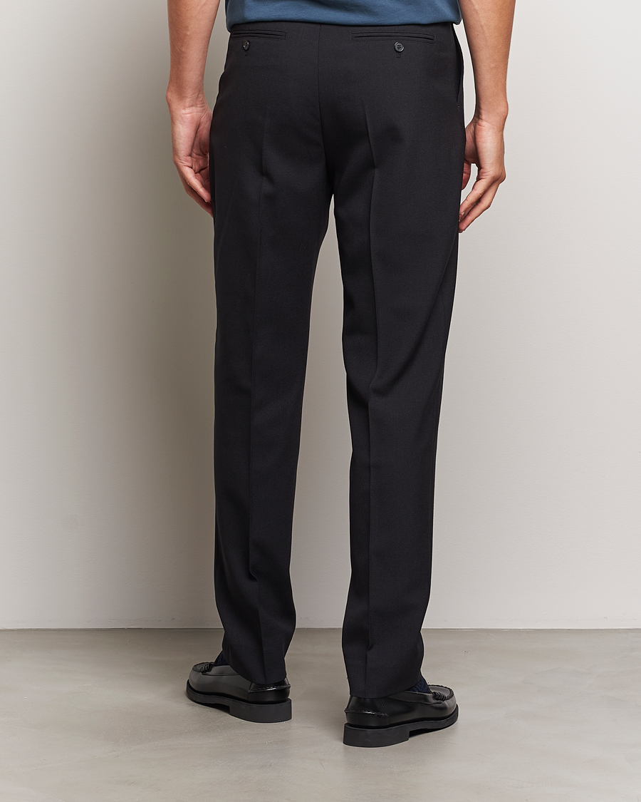 Herren | Hosen | Filippa K | Tapered Tailored Trousers Black