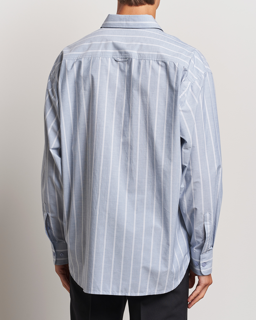 Herren | Hemden | Filippa K | Striped Cotton Poplin Shirt Blue/White