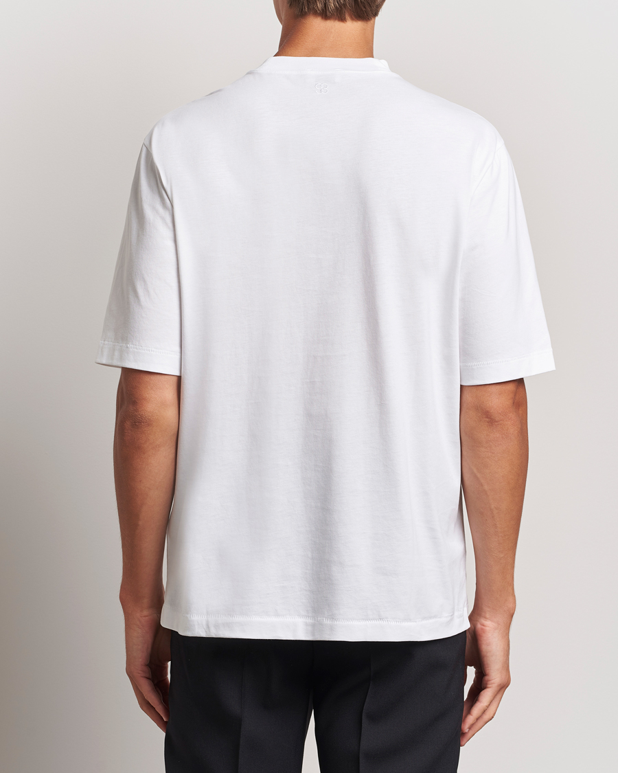 Herren | T-Shirts | Filippa K | Mock Neck T-Shirt White